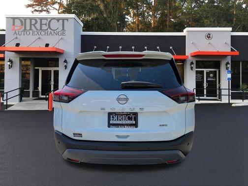 Glacier White 2023 Nissan Rogue S