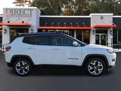 White Clearcoat 2021 Jeep Compass Limited