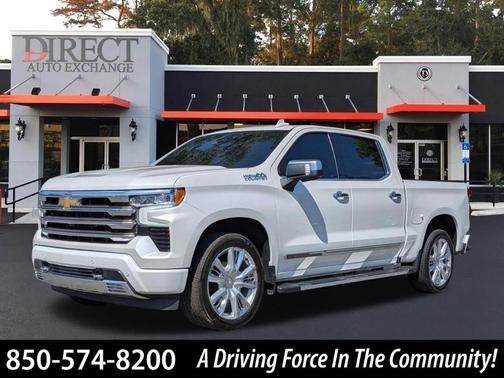 Iridescent Pearl Tricoat 2022 Chevrolet Silverado 1500 High Country