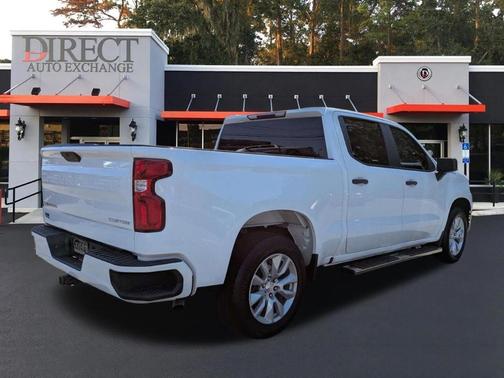 Summit White 2021 Chevrolet Silverado 1500 Custom