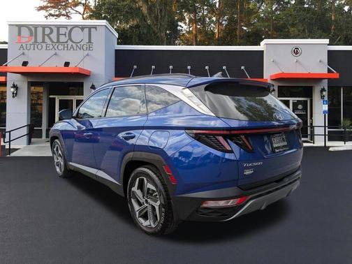 Intense Blue 2022 Hyundai TUCSON Limited