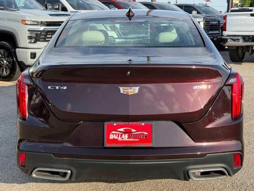 Garnet Metallic 2021 Cadillac CT4 Luxury