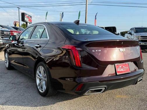 Garnet Metallic 2021 Cadillac CT4 Luxury