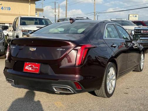 Garnet Metallic 2021 Cadillac CT4 Luxury