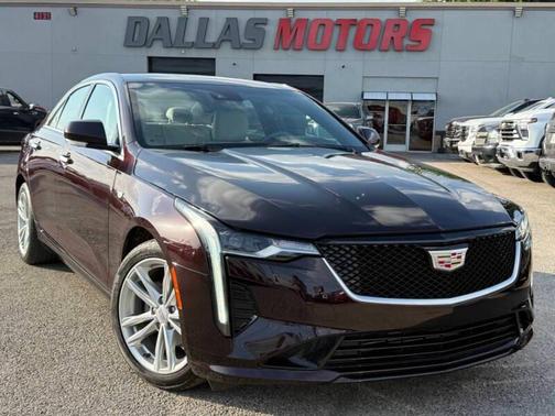 Garnet Metallic 2021 Cadillac CT4 Luxury
