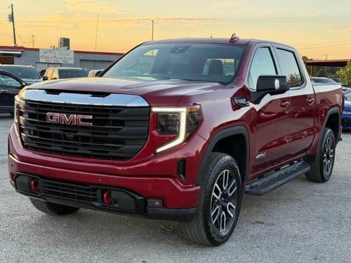 Burgundy 2025 GMC Sierra 1500 AT4