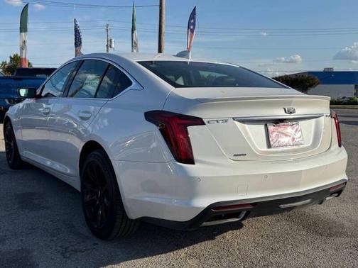 Crystal White Tricoat 2023 Cadillac CT5 Premium Luxury