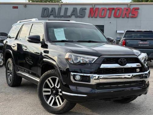 Midnight Black Metallic 2018 Toyota 4Runner Limited