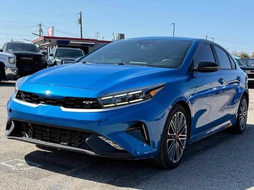 Sporty Blue 2023 Kia Forte GT