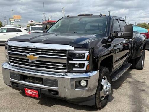 Black 2015 Chevrolet Silverado 3500 LTZ