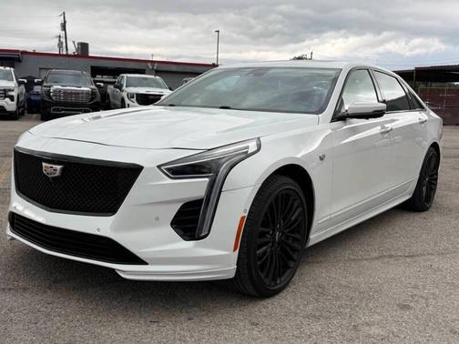 Crystal White Tricoat 2019 Cadillac CT6 Sport