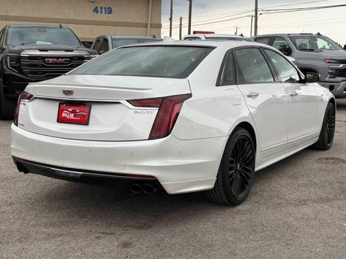 Crystal White Tricoat 2019 Cadillac CT6 Sport