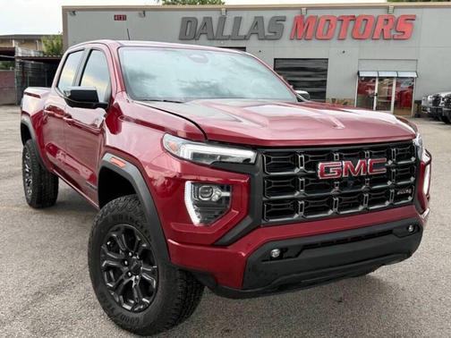 Volcanic Red Tintcoat 2024 GMC Canyon Elevation