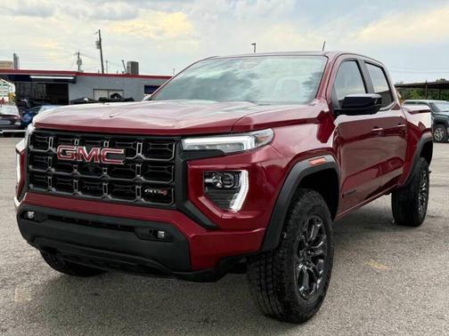 Volcanic Red Tintcoat 2024 GMC Canyon Elevation