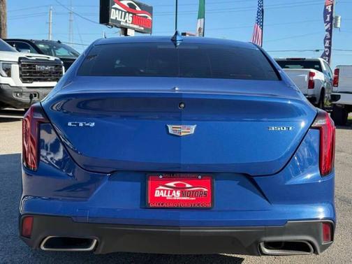 Wave Metallic 2021 Cadillac CT4 Luxury