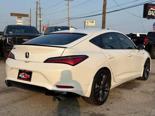 Platinum White Pearl 2024 Acura Integra A-SPEC