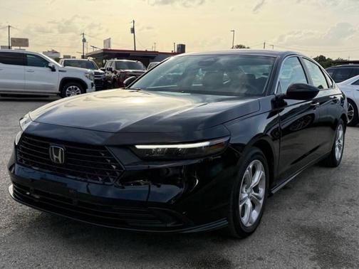 Crystal Black Pearl 2026 Honda Accord LX 1.5T