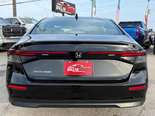 Crystal Black Pearl 2026 Honda Accord LX 1.5T