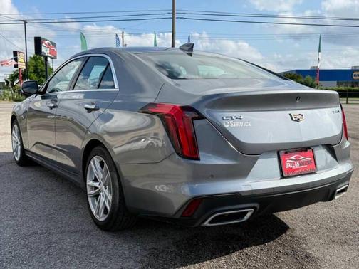 Satin Steel Metallic 2022 Cadillac CT4 Luxury