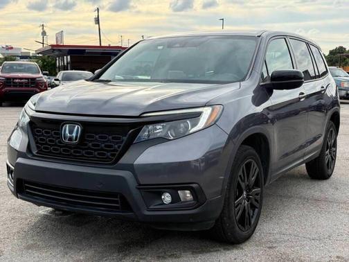 Modern Steel Metallic 2021 Honda Passport AWD Sport