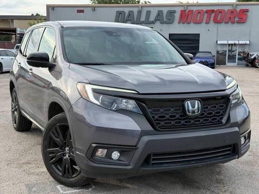 Modern Steel Metallic 2021 Honda Passport AWD Sport