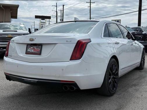 Crystal White Tricoat 2018 Cadillac CT6 3.6L Luxury