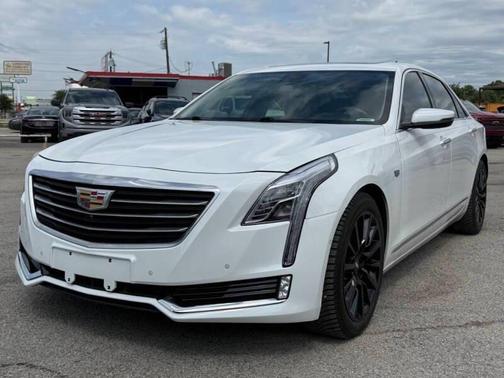 Crystal White Tricoat 2018 Cadillac CT6 3.6L Luxury