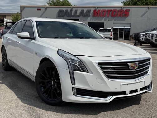 Crystal White Tricoat 2018 Cadillac CT6 3.6L Luxury
