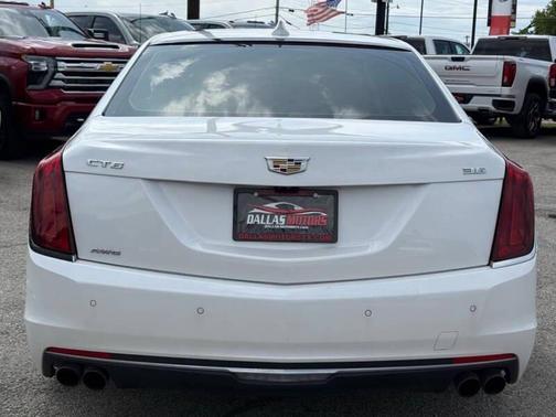 Crystal White Tricoat 2018 Cadillac CT6 3.6L Luxury