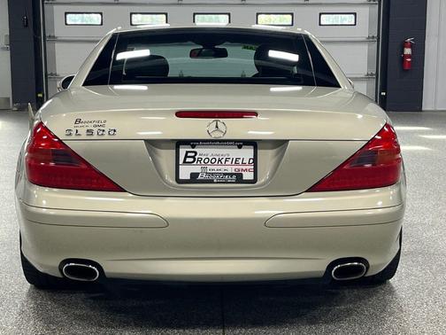 Designo Silver Metallic 2003 Mercedes-Benz SL-Class 2dr Roadster 5.0L