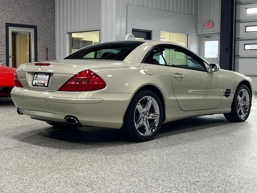 Designo Silver Metallic 2003 Mercedes-Benz SL-Class 2dr Roadster 5.0L