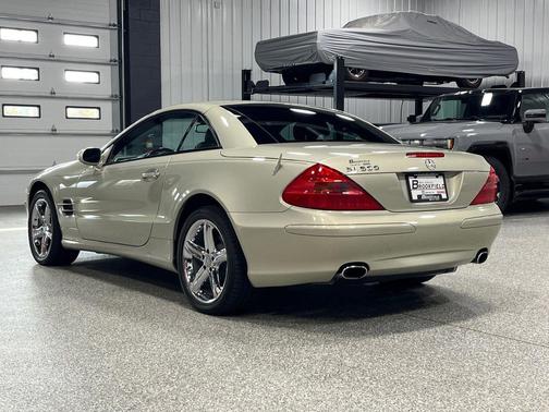 Designo Silver Metallic 2003 Mercedes-Benz SL-Class 2dr Roadster 5.0L