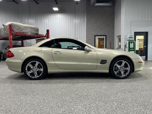 Designo Silver Metallic 2003 Mercedes-Benz SL-Class 2dr Roadster 5.0L