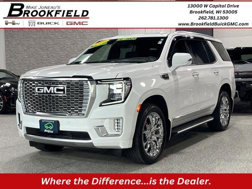 Summit White 2022 GMC Yukon Denali