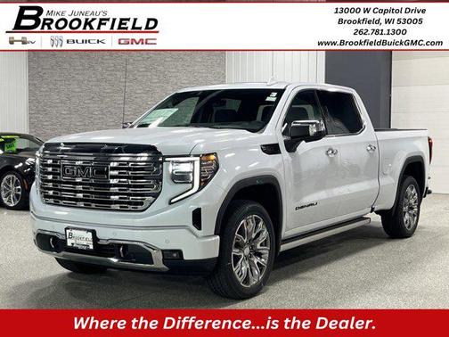 Glacier White Tricoat 2026 GMC Sierra 1500 Denali