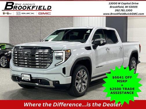 Glacier White Tricoat 2026 GMC Sierra 1500 Denali