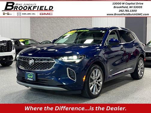 Sapphire Metallic 2023 Buick Envision Avenir AWD