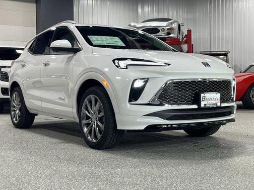 White Frost Tricoat 2026 Buick Encore GX Avenir
