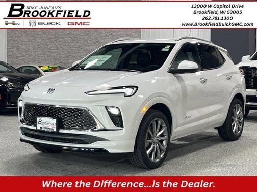 White Frost Tricoat 2026 Buick Encore GX Avenir