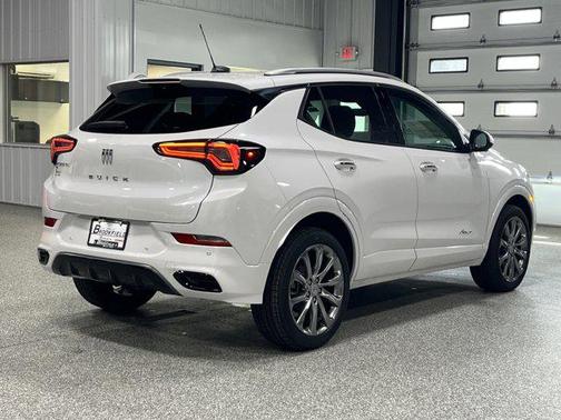 White Frost Tricoat 2026 Buick Encore GX Avenir