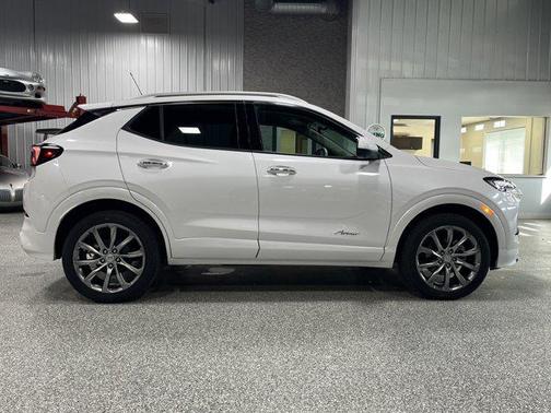 White Frost Tricoat 2026 Buick Encore GX Avenir