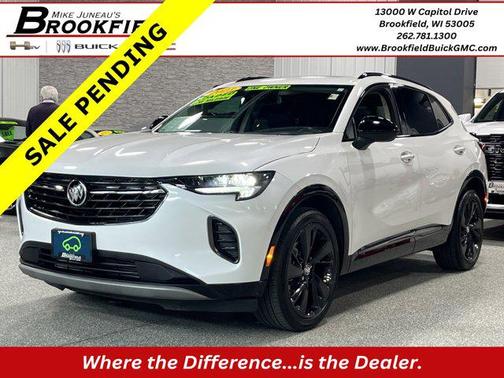 White Frost Tricoat 2023 Buick Envision Essence AWD