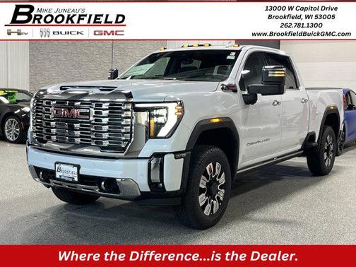 Glacier White Tricoat 2026 GMC Sierra 2500 Denali