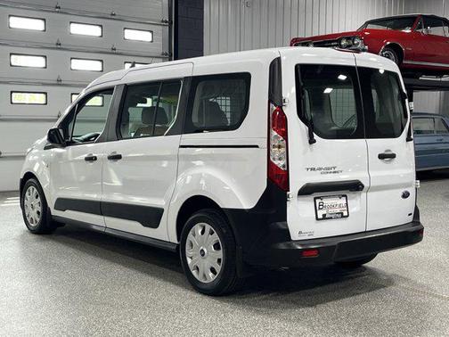 Frozen White 2022 Ford Transit Connect XL Passenger Wagon