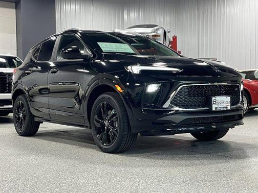 Ebony Twilight Metallic 2026 Buick Encore GX Sport Touring