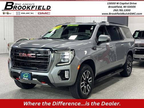 Sterling Metallic 2024 GMC Yukon XL 4WD AT4