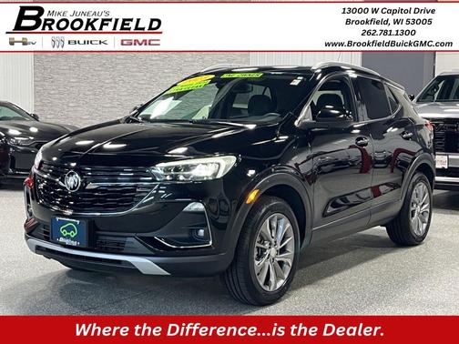 Ebony Twilight Metallic 2023 Buick Encore GX Essence
