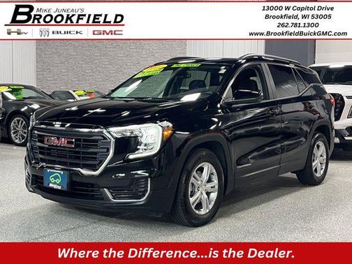 Ebony Twilight Metallic 2022 GMC Terrain SLE