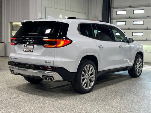 Glacier White Tricoat 2026 GMC Acadia Denali