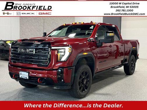 Volcanic Red Tintcoat 2026 GMC Sierra 2500 AT4